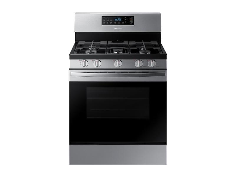 5.8 cu. ft. Freestanding Gas Range in Stainless Steel