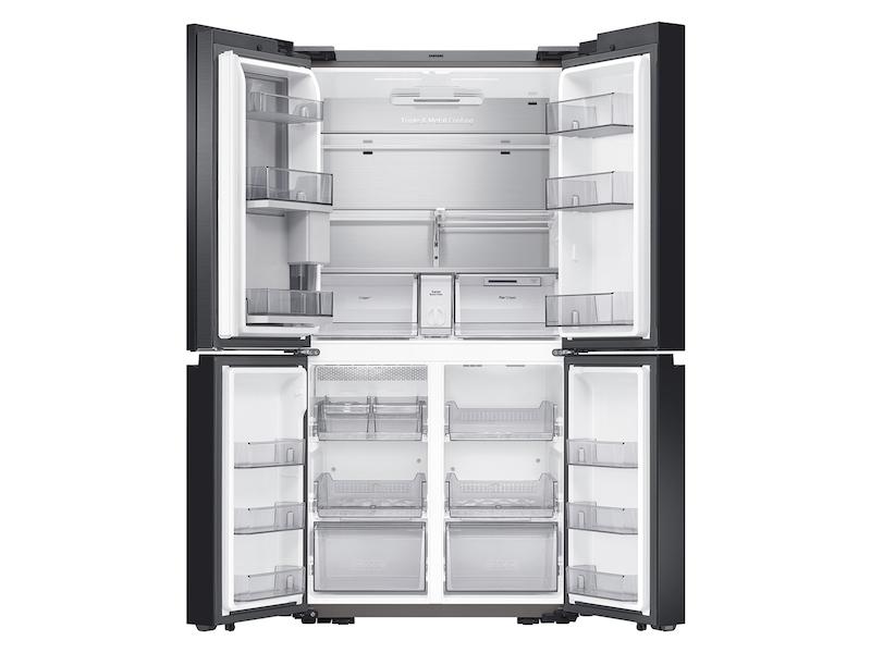 Bespoke Counter Depth 4-Door Flex™ Refrigerator (23 cu. ft.) in White Glass (2021)