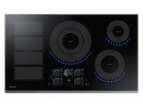 36" Smart Induction Cooktop in Black Stainless Steel