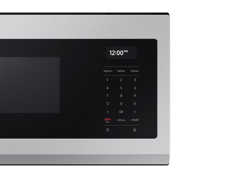 1.1 cu. ft. Smart SLIM Over-the-Range Microwave with 550 CFM Hood Ventilation, Wi-Fi & Voice Control in Stainless Steel