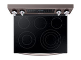 5.9 cu. ft. Freestanding Electric Range with True Convection in Tuscan Stainless Steel