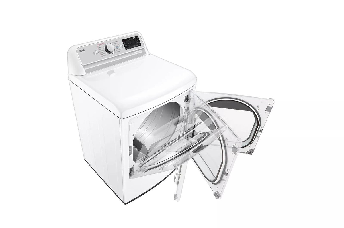 7.3 cu. ft. Ultra Large Capacity Smart wi-fi Enabled Rear Control Gas Dryer with TurboSteam™
