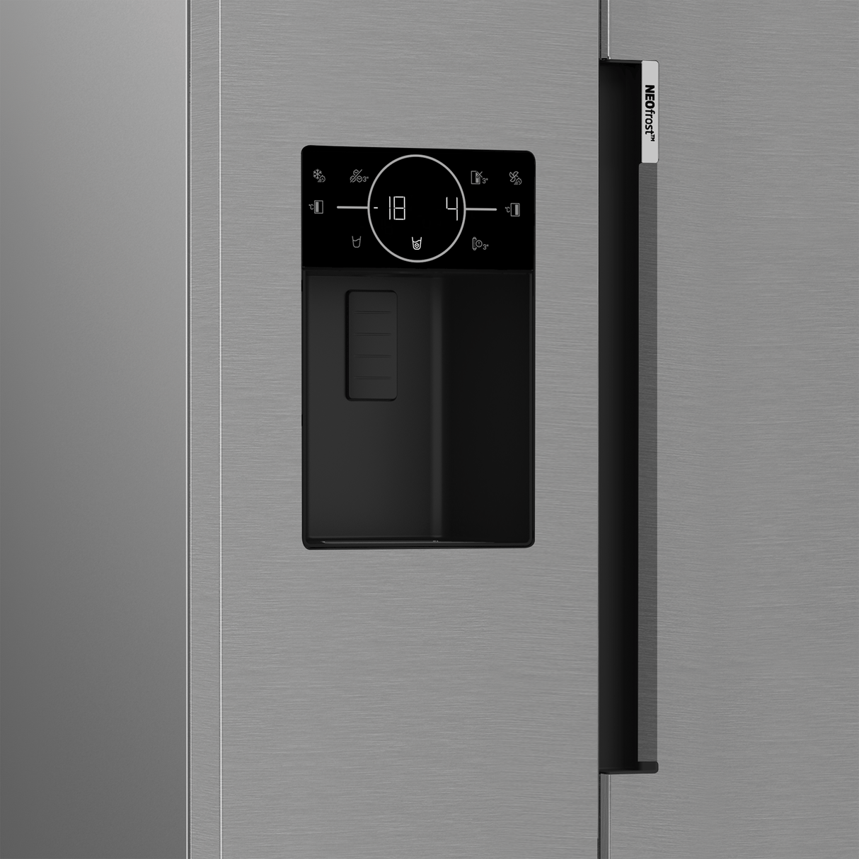 36" Side by Side Refrigerator with Harvestfresh