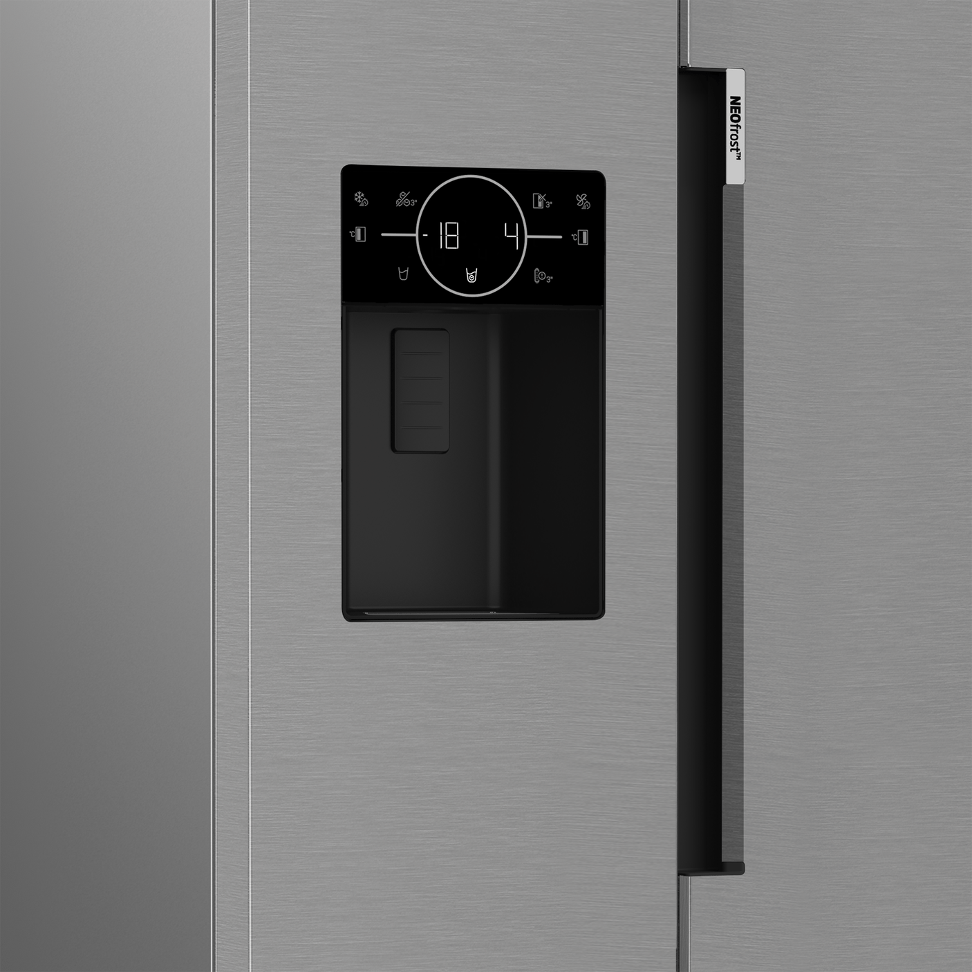 36" Side by Side Refrigerator with Harvestfresh