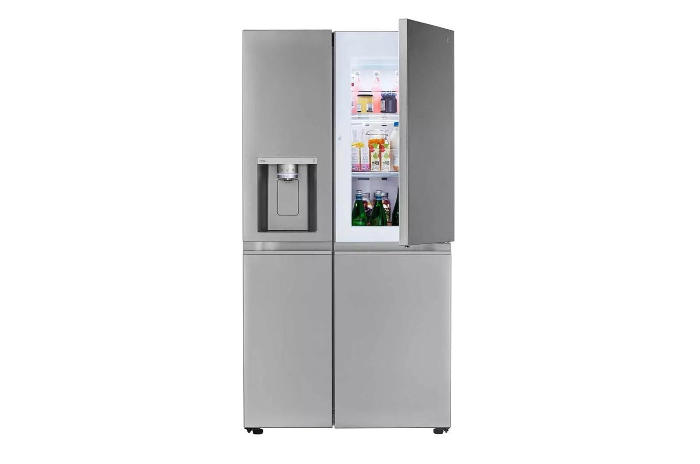 27 cu. ft. 36-inch Wide Side-by-Side Refrigerator - Stainless Steel