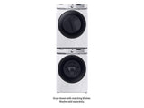 7.5 cu. ft. Smart Electric Dryer with Steam Sanitize+ in White
