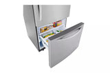 26 cu. ft. 33-inch Wide Bottom Freezer Refrigerator - Stainless Steel