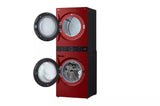 Single Unit Front Load LG WashTower™ with Center Control™ 4.5 cu. ft. Washer and 7.4 cu. ft. Gas Dryer