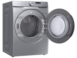 7.5 cu. ft. Front Load Gas Dryer with Sensor Dry in Platinum