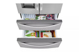 28 cu ft. Smart Double Freezer Refrigerator with Craft Ice™