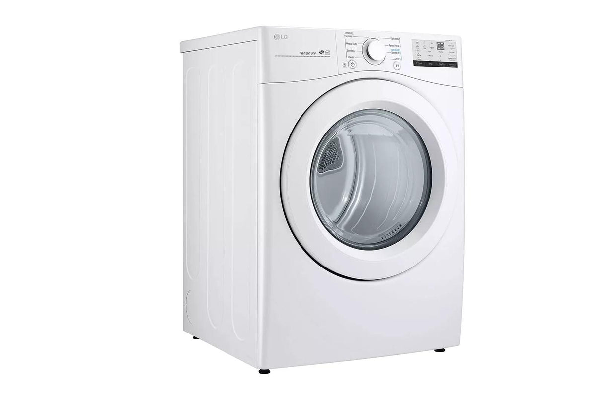 7.4 cu. ft. Large Capacity Electric Dryer - White