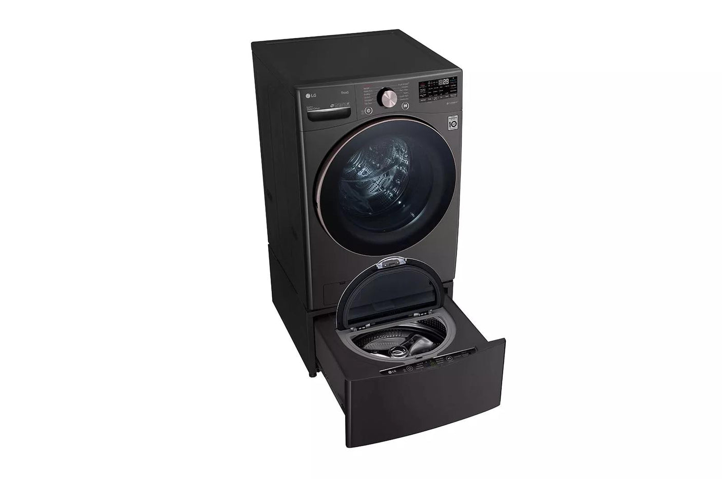 4.5 cu. ft. Ultra Large Capacity Front Load Washer - Black Steel