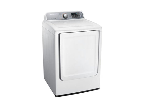 7.4 cu. ft. Electric Dryer in White