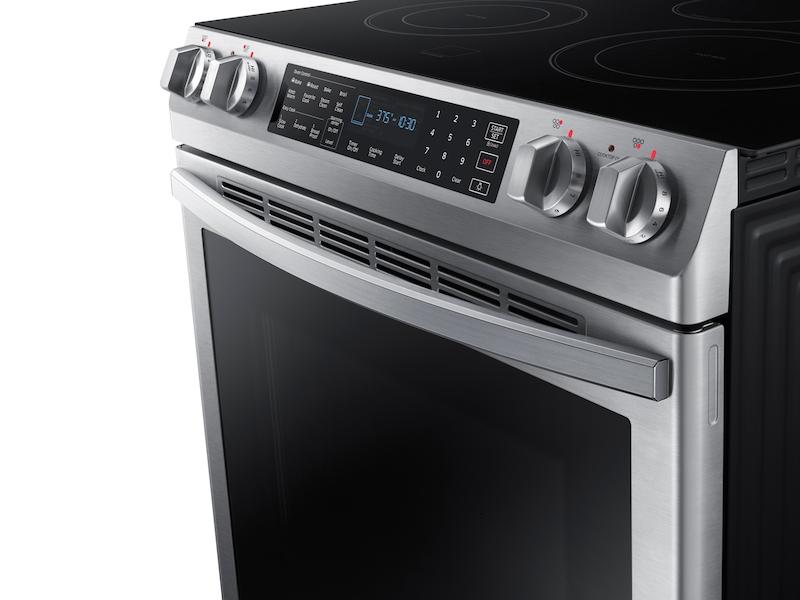5.8 cu. ft. Slide-In Electric Range in Stainless Steel
