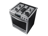 5.8 cu. ft. Chef Collection Slide-in Gas Range with True Convection in Stainless Steel