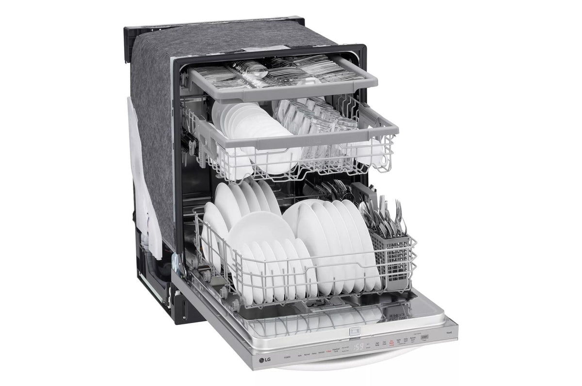 24-Inch QuadWash® Top Control Dishwasher - Stainless Steel