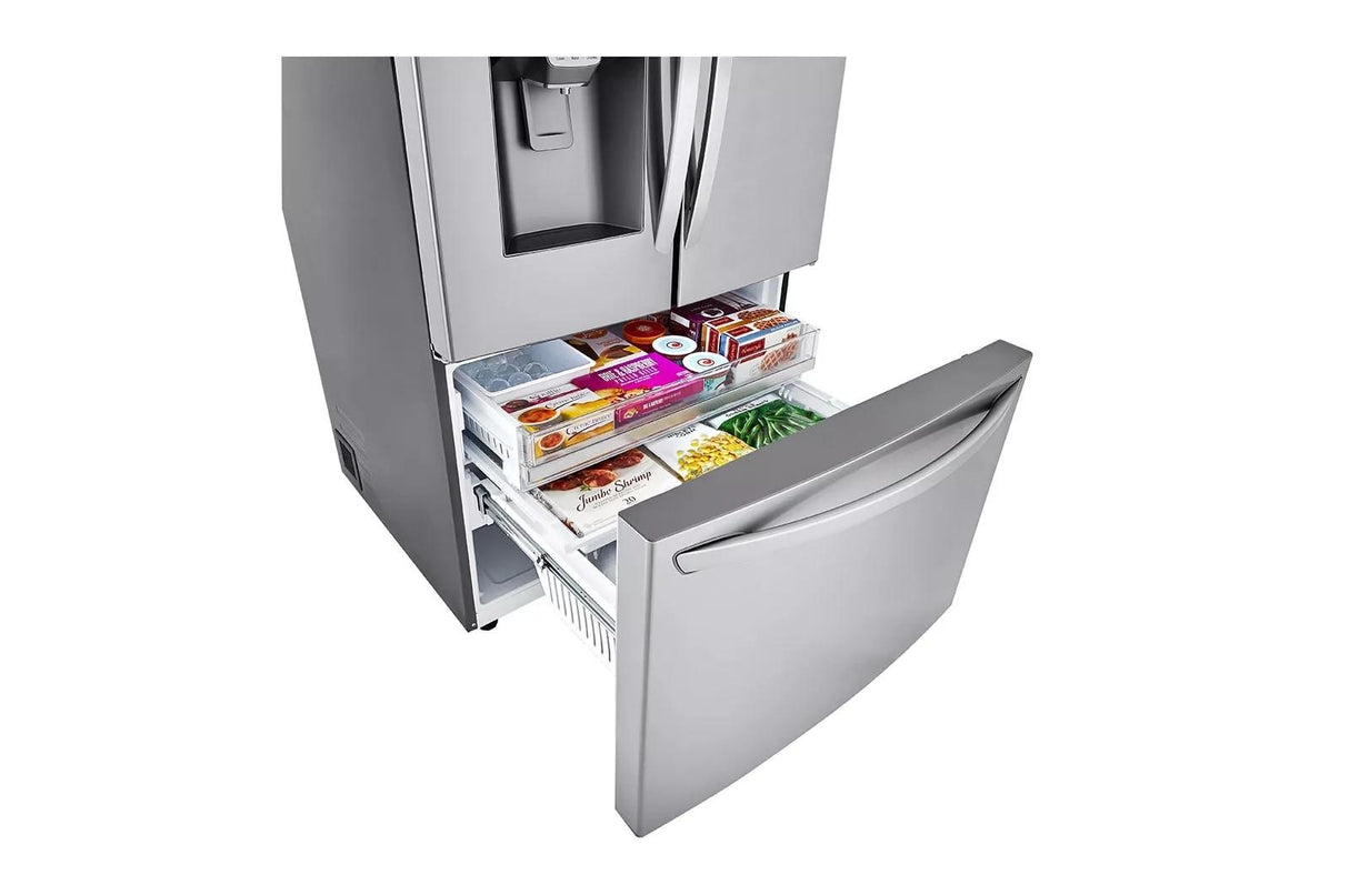 24 cu. ft. Smart wi-fi Enabled Door-in-Door® Counter-Depth Refrigerator with Craft Ice™ Maker