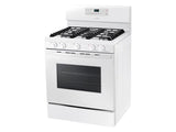 5.8 cu. ft. Freestanding Gas Range with Convection in White