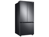 22 cu. ft. Smart 3-Door French Door Refrigerator in Black Stainless Steel