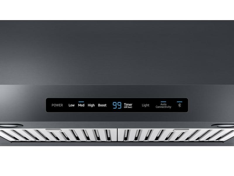 30" Under Cabinet Hood in Black Stainless Steel