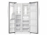 25 cu. ft. Side-by-Side Refrigerator with In-Door Ice Maker in White