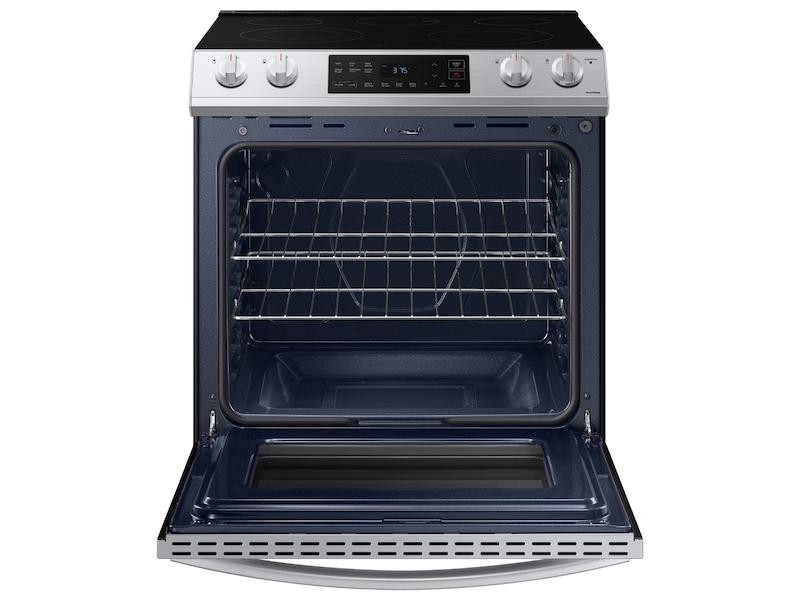 6.3 cu. ft. Smart Slide-in Electric Range in Stainless Steel