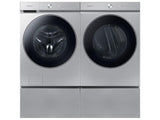Bespoke 5.3 cu. ft. Ultra Capacity Front Load Washer with AI OptiWash™ and Auto Dispense in Silver Steel
