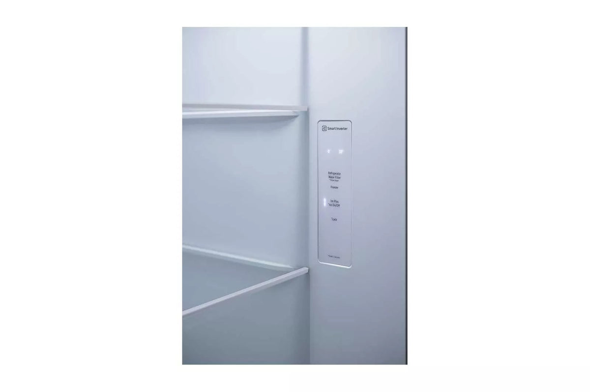 27 cu. ft. Side-by-Side Refrigerator with Smooth Touch Ice Dispenser