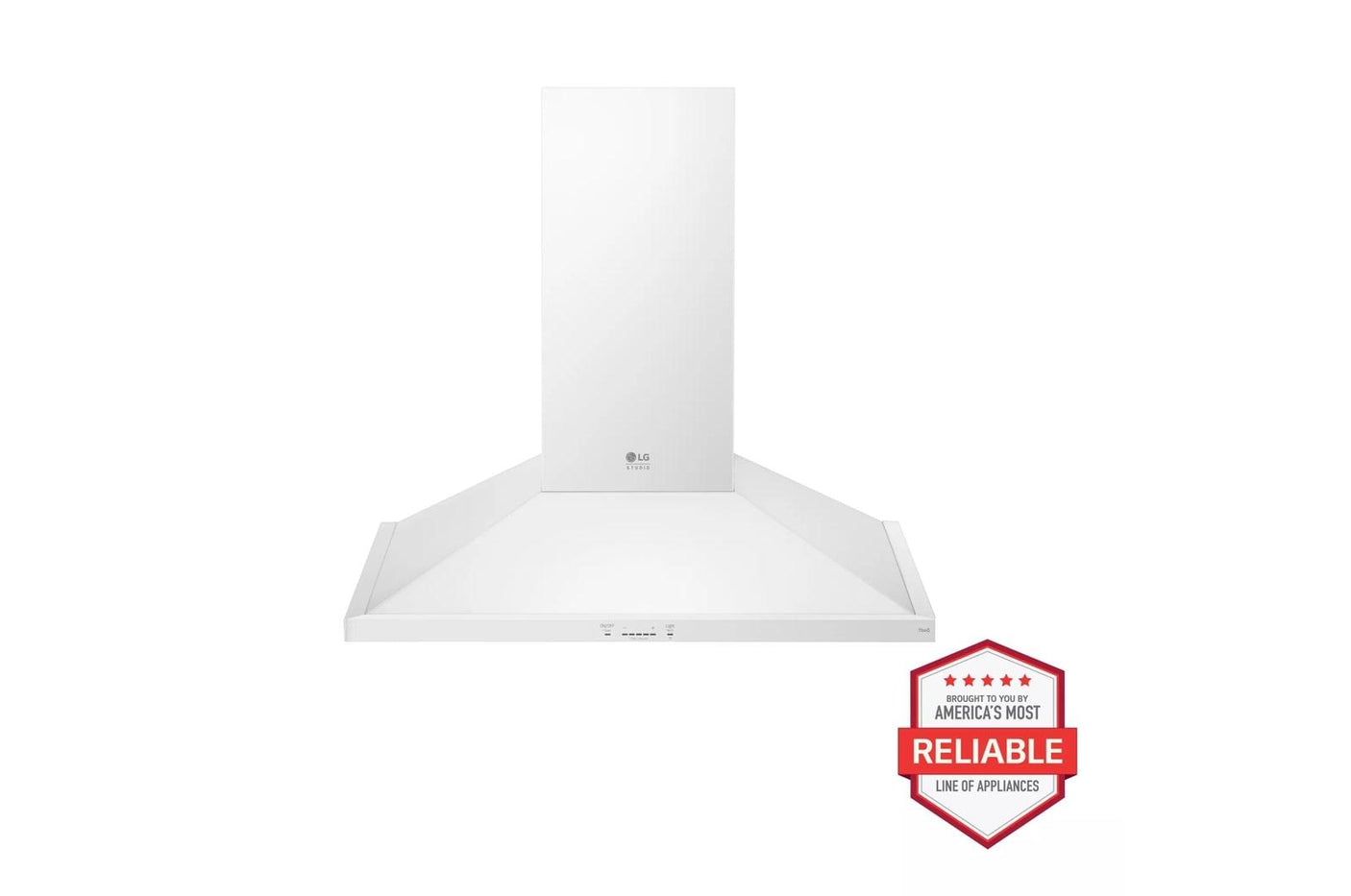 30" LG STUDIO Wall Mount Range Chimney Hood - Essence White