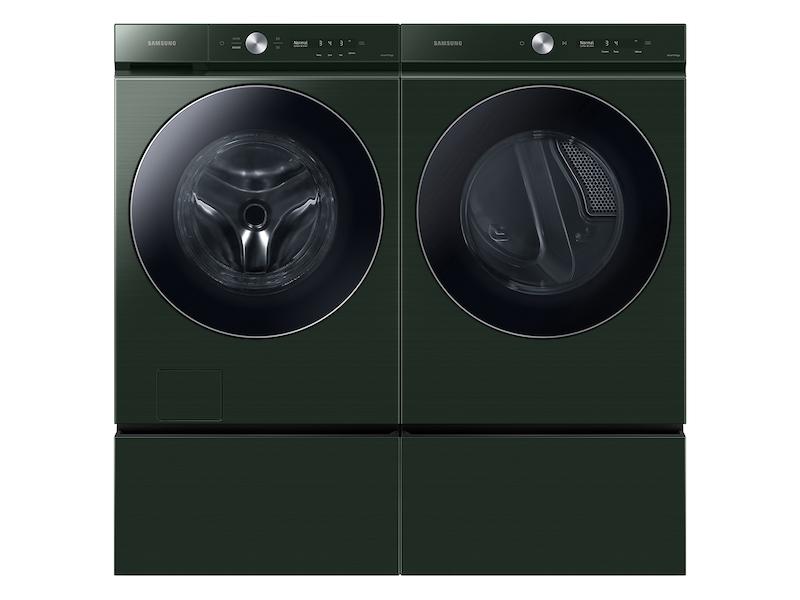 Bespoke 7.6 cu. ft. Ultra Capacity Electric Dryer with AI Optimal Dry and Super Speed Dry in Forest Green
