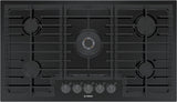 800 Series Gas Cooktop Black