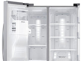 25 cu. ft. Food Showcase Side-by-Side Refrigerator with Metal Cooling in Stainless Steel