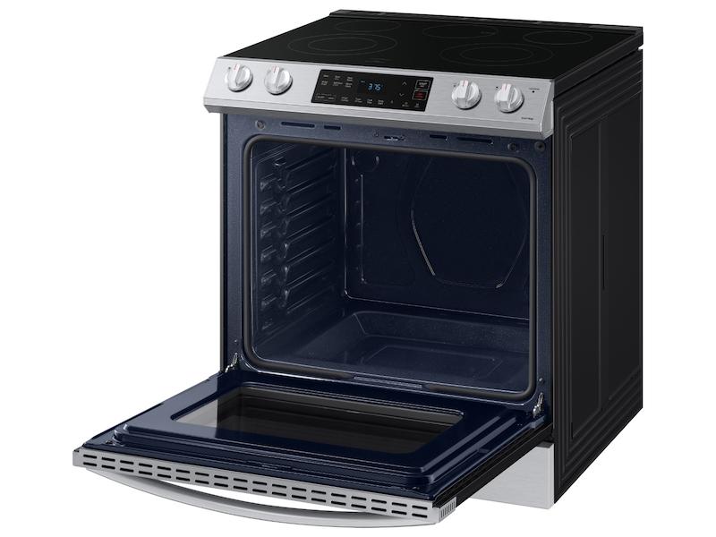 6.3 cu. ft. Smart Slide-in Electric Range in Stainless Steel