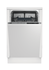 Slim Size Dishwasher, 8 place settings, 48 dBa, Fully Integrated Panel Ready