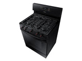 5.8 cu. ft. Freestanding Gas Range in Black