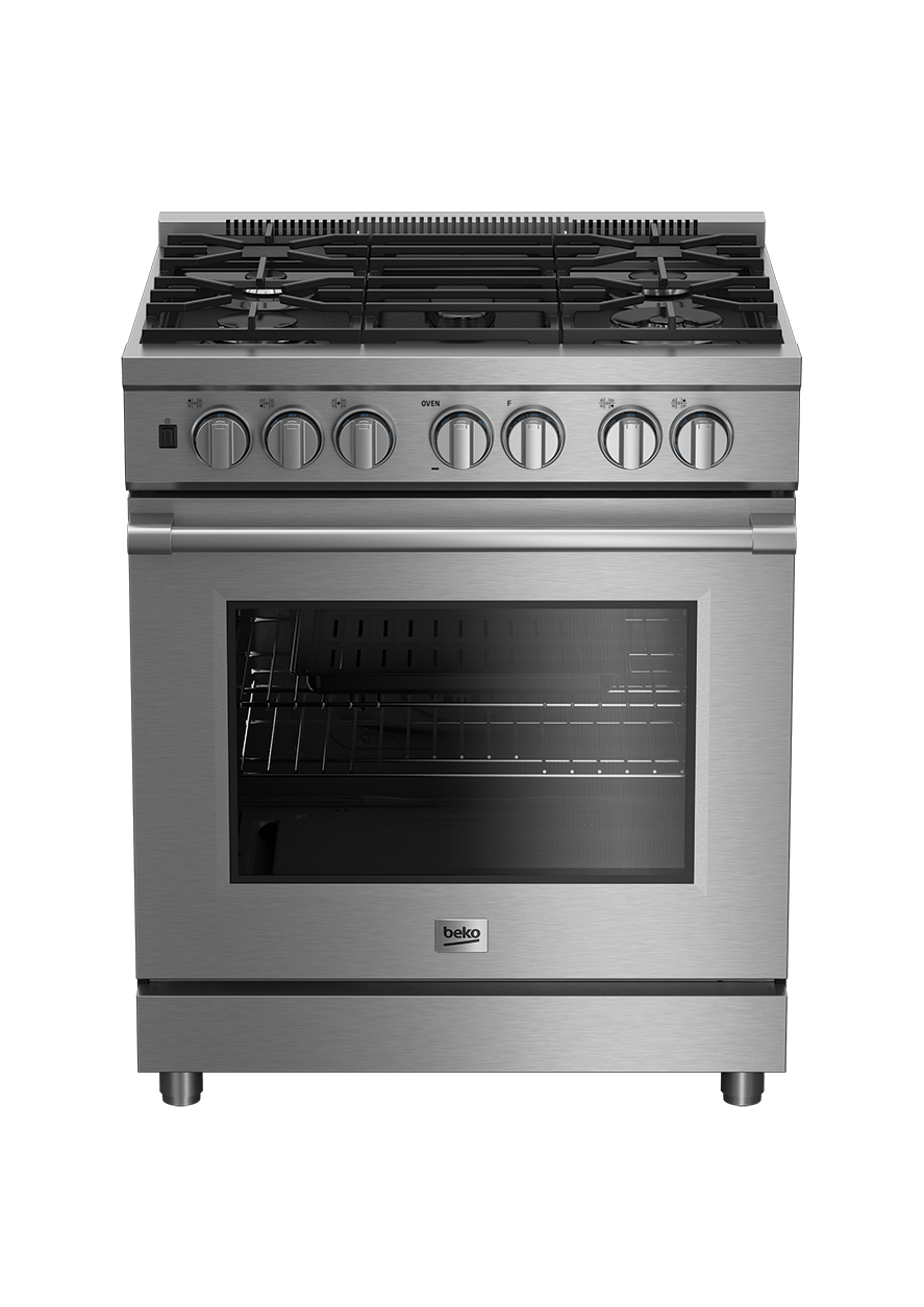 30" Stainless Steel Pro-Style Gas Range