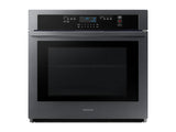 30" Single Wall Oven in Black Stainless Steel