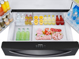 30 cu. ft. 4-Door French Door Refrigerator in Black Stainless Steel