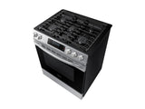 5.8 cu. ft. 5 Burner Slide-in Gas Range in Stainless Steel