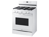 6.0 cu. ft. Smart Freestanding Gas Range with Integrated Griddle in White