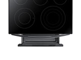 5.9 cu. ft. Freestanding Electric Range with True Convection in Black Stainless Steel