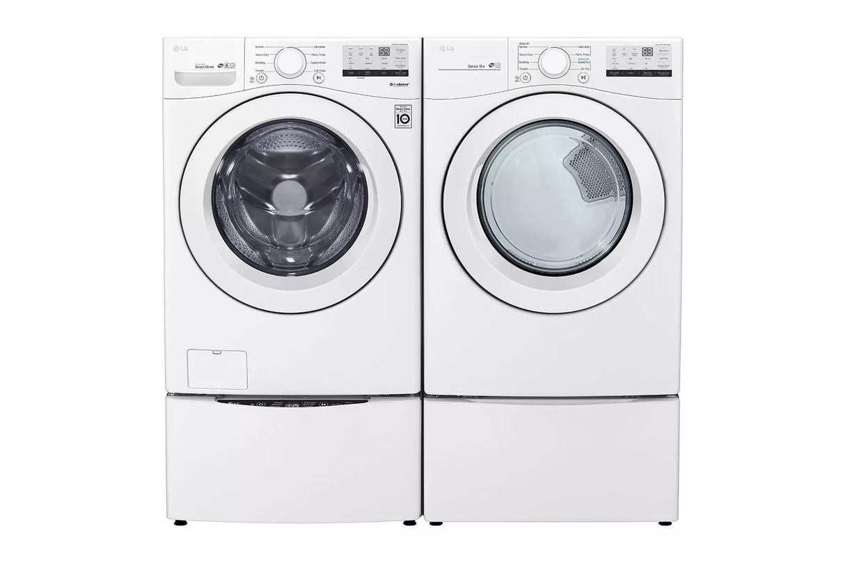 7.4 cu. ft. Large Capacity Electric Dryer - White
