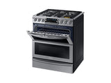 5.8 cu. ft. Slide-in Dual Fuel Range with Flex Duo™ & Dual Door in Stainless Steel