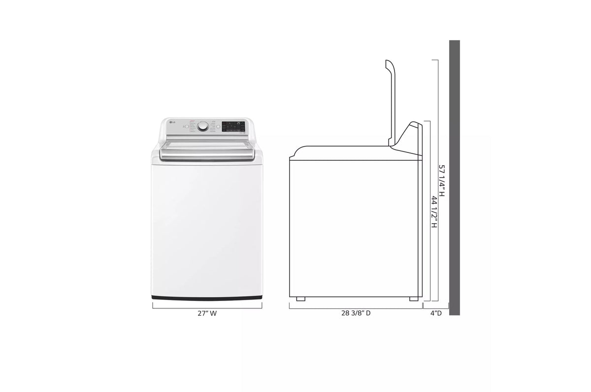5.5 cu.ft. Mega Capacity Smart wi-fi Enabled Top Load Washer with TurboWash3D™ Technology and Allergiene™ Cycle