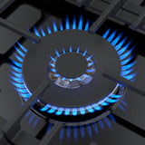 800 Series Gas Cooktop Black
