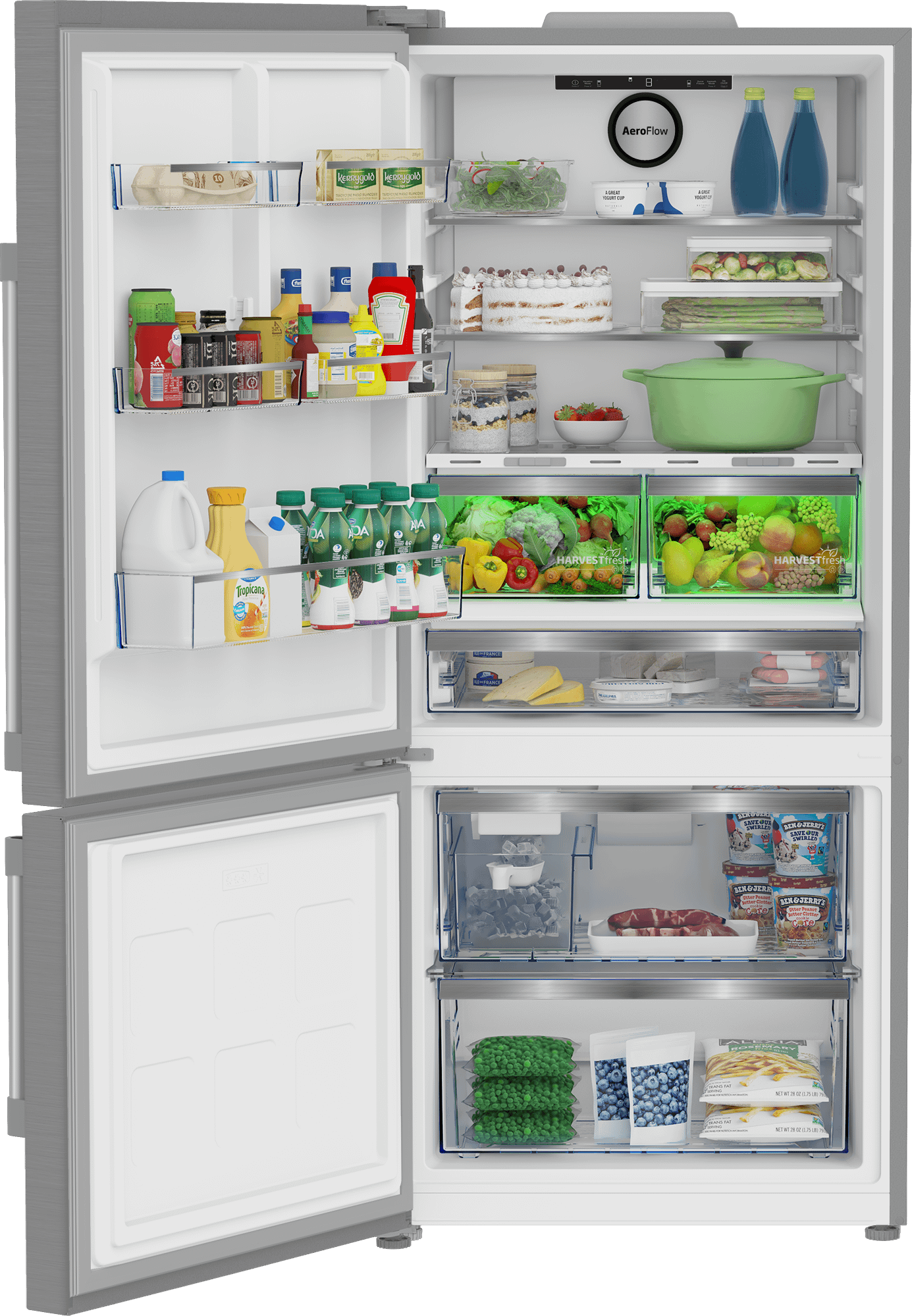 30" Bottom Freezer Refrigerator