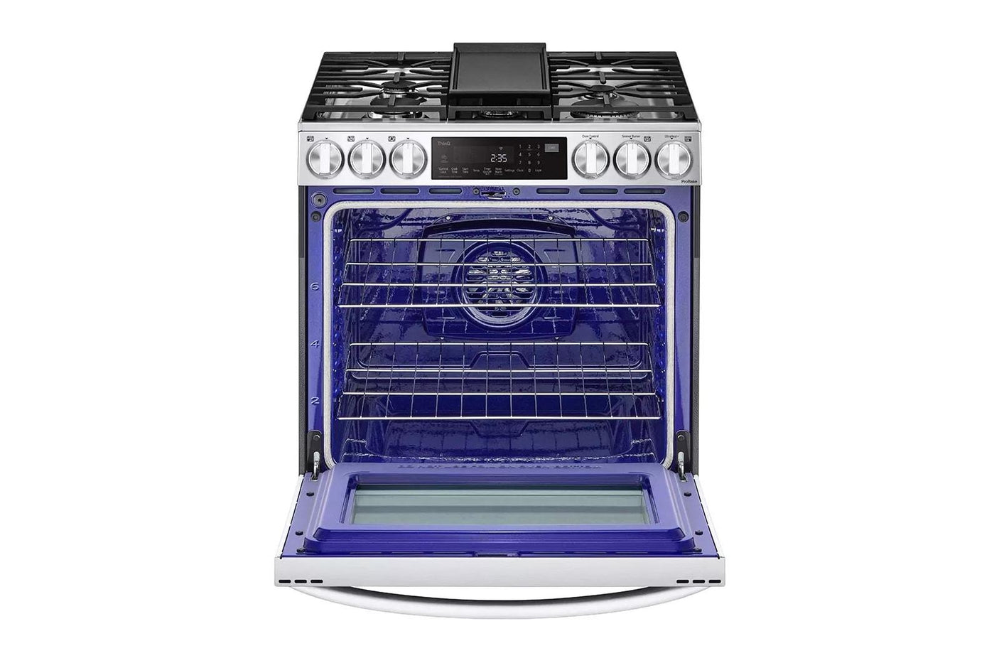 6.3 cu. ft. Smart Dual Fuel Slide-in Range with InstaView®, ProBake Convection®, Air Fry and Air Sous Vide