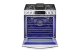 6.3 cu. ft. Smart Dual Fuel Slide-in Range with InstaView®, ProBake Convection®, Air Fry and Air Sous Vide
