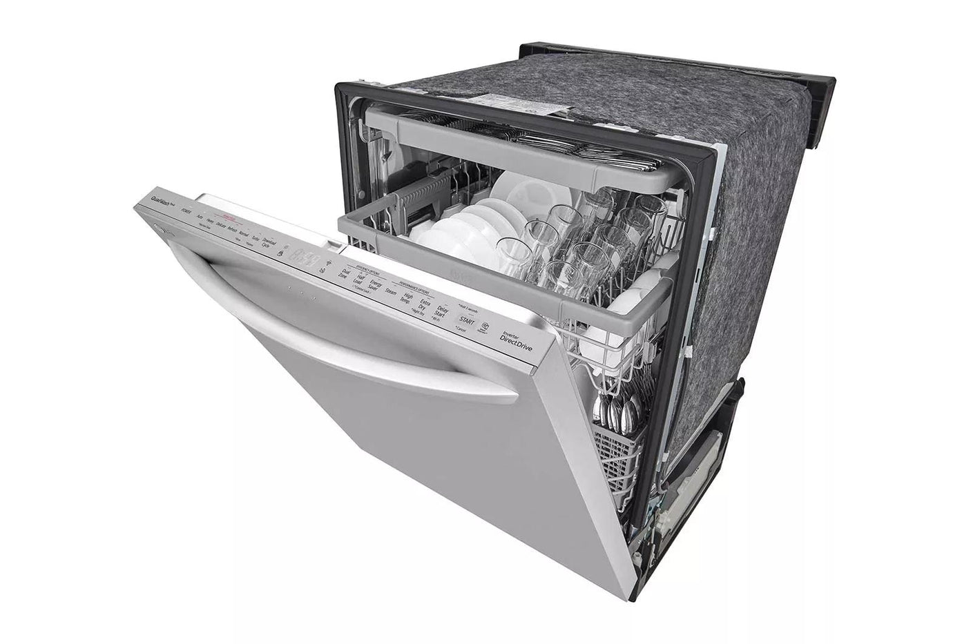 24-Inch QuadWash® Top Control Dishwasher - Stainless Steel