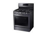 5.8 cu. ft. Freestanding Gas Range with Air Fry and Convection in Black Stainless Steel